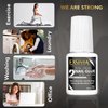 EXSIVIA 2nd Gen Super Strong Nail Glue - Salon Quality, Extra Strength for Acrylic, Press-On, Fake Nails, Quick Dry, Long Lasting, No Dehydrator or Primer Needed - 8ml