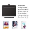 Wacom Intuos Creative Pen Tablet - Small, Black (Renewed)