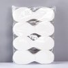 Arcemain 400 Sheets Disposable Non Woven Eye Mask Paper, Disposable Cotton DIY Eye Paper Disposable Cotton Eye Pillow Covers for Skincare Spa Wrap Moisture Retention