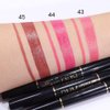 evpct DNM 1Pcs Bright Cool Pink Shine Lip Liner and Lipstick Combo Set Kit for Women, Moisturizing Glossy Tinted Lip Stick Balm, Sheer Shine Juicy Finish, Lightweight Hydrating Formula Lip Care 44#