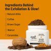 Chemist at Play Exfoliating Body Scrub For Removing Tan & Dead Skin Cells | Rough & Bumpy Skin, Tanned & Pigmented Skin | For Smooth, Soft & Bright Skin | Natural AHAs | Coffee 2.6 fl oz.