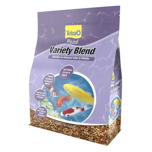 TetraPond Variety Blend 1.32 Pounds, Pond Fish Food, For Goldfish And Koi