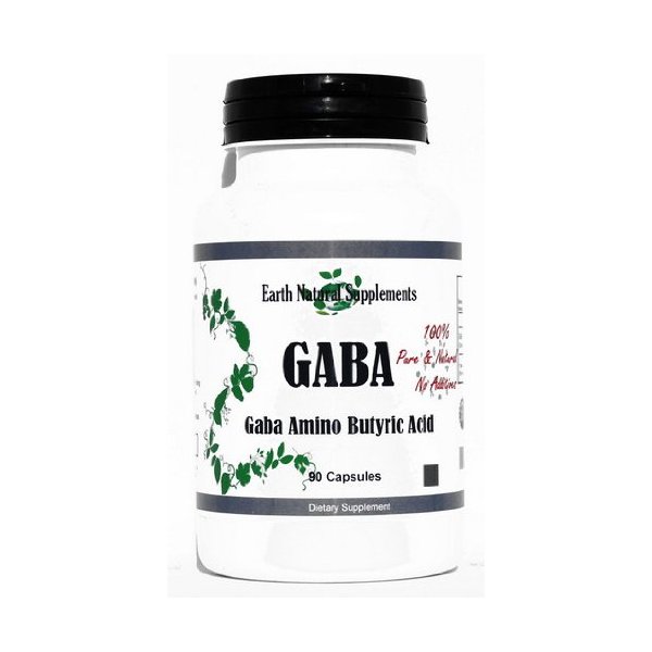 Gaba - 90 Capsules 600 Mg * Gama Aminobutyric Acid Amino Acid