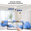 Hiseeu Light Bulb Security Camera Wireless WiFi 5G&2.4GHz,10X Zoom PTZ Light Socket Security Camera for Home, 2-Way-Audio, Auto Tracking & Alarm, 3MP Color Night Vision, SD & Cloud Storage (Dual Lens)