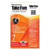 Dongsung Take Five Hair Dye Color #7 Soft Black Covers Gray Hair Just in 5 Minutes Pearl Extract, Ammonia Free, No Odor, UV Protection