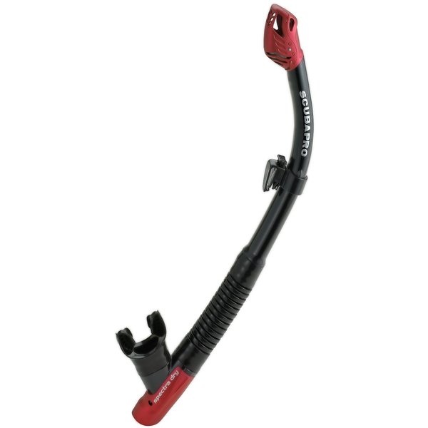 Scubapro Spectra Dry Snorkel, Black Red