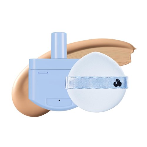 [Unleashia] Babe Skin Baby Blue Cushion Re-Feel #Foundation #Cushion Foundation #Base Make-up (Re-Feel 27N Bliss, 0.52 Fl Oz)