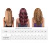 Reddish Brown Bundles Human Hair Color 33 Loose Deep Curly Bundles Copper Red Brown Deep Wave Bundles 22 22 22 Inch Double Weft Brazilian Remy Hair Extensions Silky and Soft for Black Women