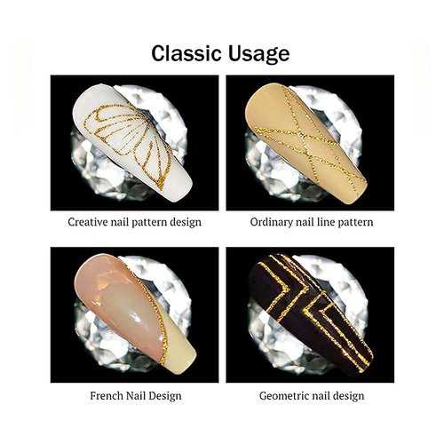 Reflective Glitter Spider Gel Nail, 6 Colors Spider Gel for Nail Art Wire Drawing UV/LED Glitter Gel Nail Polish Disco Pulling Line Silk Spider Painting Drawing Gel Salon & DIY Manicure Liner Nail Art