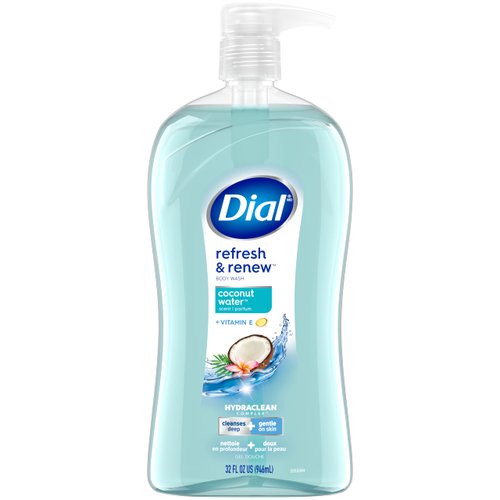 Dial Body Wash, Refresh & Renew Coconut Water, 32 Fl Oz