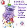 Bonka Bird Toys 1472 Small Poker Shred Bird Toy Parrot cage Craft Cockatiel Parakeet Forage Shred Budgie Accessories Assorted chew Supplies
