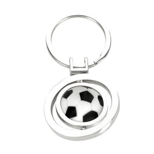 Kilener Rotating Soccer Ball Football Keychain for Men Women Soccer Lover Gifts for Boys Girls Birthday Christmas Gift for Football Lovers Players Team Soccer Keychains