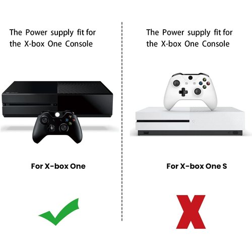 Power Supply Brick for Xbox One, Xbox Power Supply Brick Cord AC Adapter Power Supply Charger Replacement for Xbox One