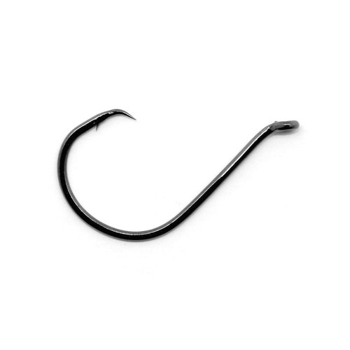 Gamakatsu Octopus Hooks, Circle Offset Point (25-Pack), Size 8