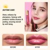 Oulac Light Beige Lip Gloss High-shine Moisturizing Lipgloss Oil Liquid Lipstick Non-stick Cup Glitter Lipstick Lip Tint Reduce Fine Lines Lip Glaze For Dry Lip C04