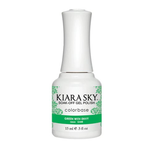 Kiara Sky Gel Polish, Green With Envy, 15 Gram