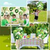 K1tpde Frog Party Balloons Decorations - 50PCS Cute Frog Latex Balloons Set for Kids Baby Shower Frog Princess Party Decoration Safari Animal Themed Garden Decor Frog Theme Birthday Party Supplies
