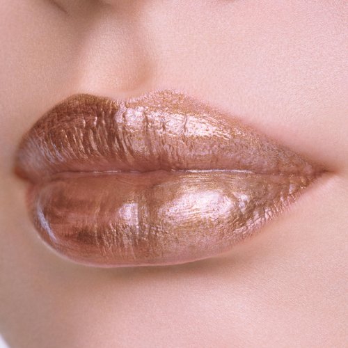 ANNA SUI Tint Rouge, Gloss Liquid Lipstick, Slightly Tinted, Lightweight, Long-Lasting, Pearl, Brown, 500 Spicy Cola, 0.24 oz