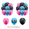 DJ Party Supplies DJ Birthday Party Decorations Includes Happy Birthday Banner Cake Topper Cupcake Toppers Balloons for Rock DJ Theme Birthday Party Music Party