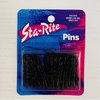 Sta. Rite 1 3/4" Hair Pins (100ct.) - Black - Tipped, (Made in USA)