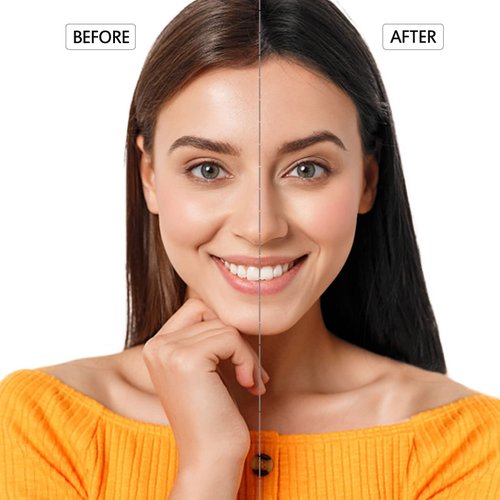 Natural Black Hair Shampoo 500ml | Upgrade Formula, 3- IN-1 Herbal Black Hair Dye Shampoo, Hair Nourishing & Darkening for Men Women, Instant Black Hair Color for All Hair Types 17.6 Fl Oz (Black)