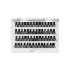 i-ENVY 50D Extension Cluster Individual Lashes, Easy to Apply, Flat Tapered-End Root, Pre-fanned Volume Lashes, J Curl with Soft Fiber, Quick Application for Salon Quality & Result (Medium-56Clusters)