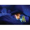 Lexibook - Dinosaur Nightlight Alarm Clock, Clock, Alarm Clock for Boys and Girls, Snooze, Blue/Green - RL800DINO