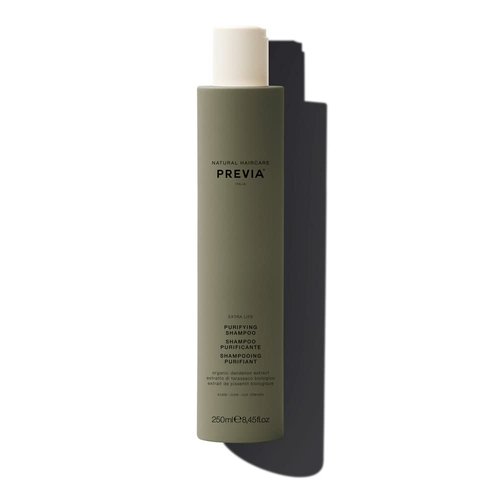 PREVIA Anti-Dandruff Shampoo for Scalp Health – Purifying, Detoxifying Shampoo for Flake & Itch Relief, 8.45 oz