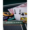 Bullets Playing Cards, Waterproof Plastic Playing Cards, Bridge Size Double Pack with Standard Index, Including Cut-Card, Durable Deck for Poker, Skat, and Rummy