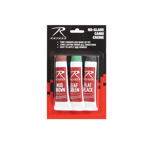 Rothco 3Pk Camouflage Face Paint Creme Tubes