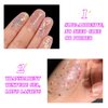 Holographic Metallic Spark Glitter Gel,Face Glitter, Hair Glitter, Eye Glitter and Body Glitter for Women, Festival Accessories, Cosmetic Glitter Makeup,Loose Glitter Set,Vegan & Cruelty Free, #4