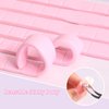 ANGNYA 2 Set Nail Stands for Press On, Heart-shaped Nail Holder for Painting Nails with Reusable Adhesive Putty Clay Strong Magnetic Nail Display Art Stand for Painting Nails