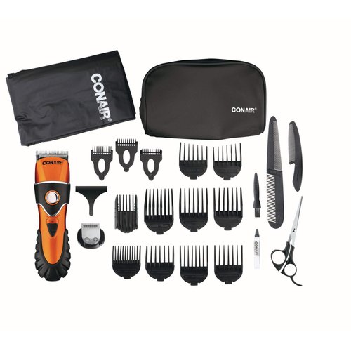 ConairMAN The Chopper, Hair Clippers for Men, 24-piece Hair Clipper with Mustache and Beard Trimmer