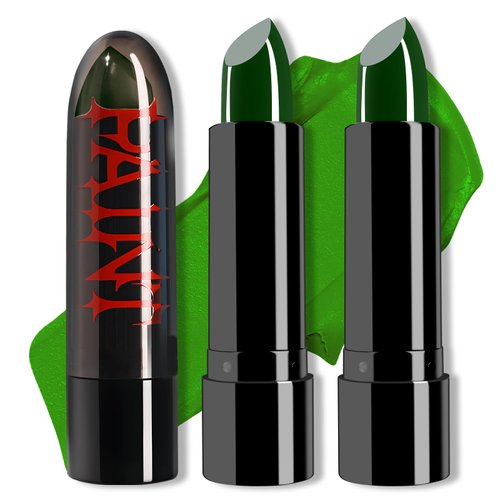 Wugbc 2 Pcs Green Eye Black Baseball/Softball/Football/Lacrosse, Face Body Paint Stick for Witch Hulk Halloween Makeup Costume Parties Long Lasting St. Patrick's Day Accessories Easy To Color Eyeblack