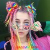 9Pcs Rainbow Hair Clips Gay Pride Day Grosgrain Ribbon Bow Hair Pins Multi-color Candy Bow-knot Hair Barrettes Shinny Hair Accessories for Women Girls Wedding LGBTQ Parade Party Headpiece
