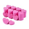 50PCS Double-Sided Sponge Nail Buffer Heart-Shaped Washable Nail Care File Block Nail Polishing Manicure Tools for Salon…
