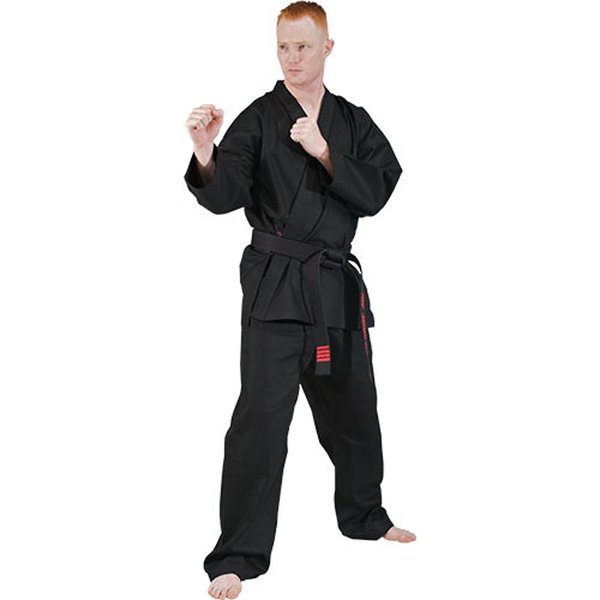 Tiger Claw Black Light Weight Karate Uniform Size 1