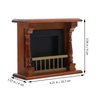 Toyvian Miniature Wooden Fireplace Dollhouse Furniture Micro Landscape Accessories for DIY Mini Home Scene Decoration Supplies
