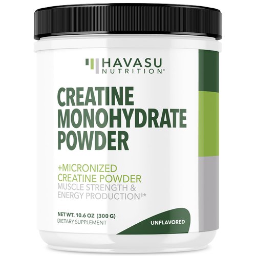 Micronized Creatine Monohydrate Powder - Post Workout Recovery Powder - Muscle, Strength and Energy Production - 5g Unflavored, Non-GMO, Vegan and Gluten Free Creatine Powder for Men - 60 Servings