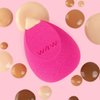 wet n wild Makeup Sponge - Low Product Absorption for Streak-Free Application, Effortless Blending Beauty for a Smooth Professional Looking Finish, Cruelty-Free & Vegan-Pink