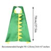 QIAONIUNIU Dinosaur Dragon Cape and Gauntlets Halloween Costume Boy Girl Toddler Dress Up Clothes 2-6 Years Old Color Green