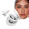 3D Magnetic Lashes, No Glue, 2 Pairs with Applicator and Mirror Box, Reusable