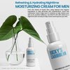Ricky's Natural Face Rescue Cream – Ocean Minerals PM Face Moisturizer with 1% Retinol - Men's Face Moisturizer Cream - Vitamin A and E Refreshing & Hydrating Nighttime moisturizing cream for Men