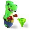 JOYIN Inflatable T-Rex Dinosaur Bopper 47 Inches, Bop Bag Inflatable Punching Toy, Kids Punching Bag with Bounce-Back Action