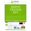Barnabas Robotics Servo Motor Tester Kit | 180 Degree 9g Servo Motor + RC Servo Tester Controller + 6V Battery Holder