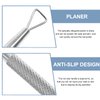 2Pcs Silver Nice & DeftCuticle Pusher Stainless Steel Nail Art Remover Tool Triangle Cuticle Peeler Scraper Remove Gel Nail Polish, Cuticle Pushers, Tools and Accessories