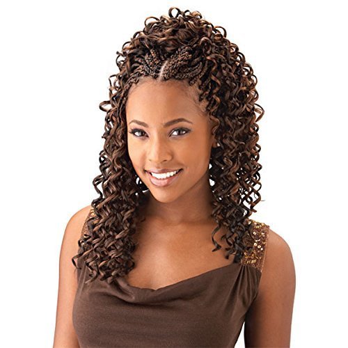 Freetress Synthetic Crochet Bulk Baid Hair - GOGO CURL 26" (6-Pack, 4)