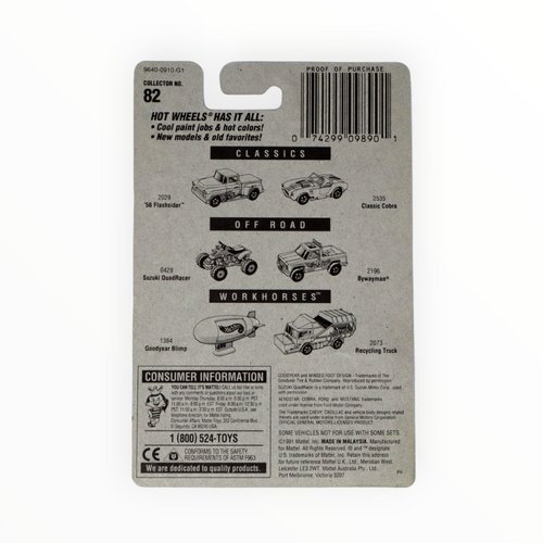 Hot Wheels Fire-Eater Yellow with 5 Spoke Wheels #82