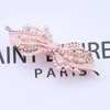 Allereyae Pearl Hair Clip Barrette Gold Pearl Hair Barrette Clip Pearl Wedding Headpieces Decorative Pearl Flower Head Clip Headwear Bride Hair Accessories for Women