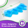 Universal Soft Gel Toe Separators - Universal Toe Spreaders Straighteners Foot Pain, Fix Overlapping Toes & Correct Bunions - Toe Spacers Wear with Shoes - 2 Pairs